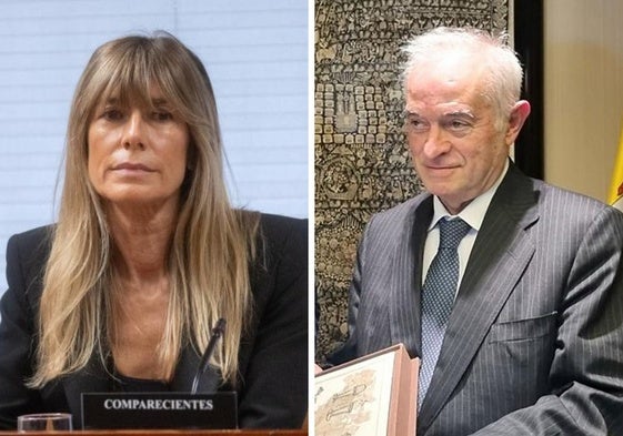 Begoña Gómez y el juez Juan Carlos Peinado