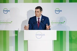 El presidente del Gobierno, Pedro Sánchez