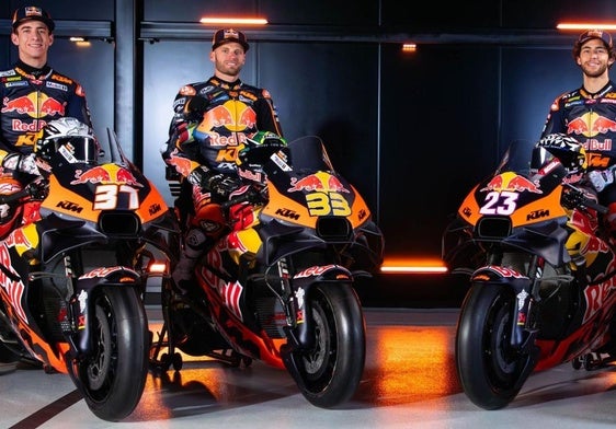 Pilotos de KTM.