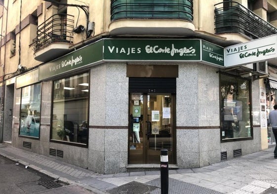 Una de las oficinas externas de Viajes El Corte Inglés.