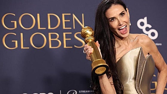 Demi Moore y María Patiño