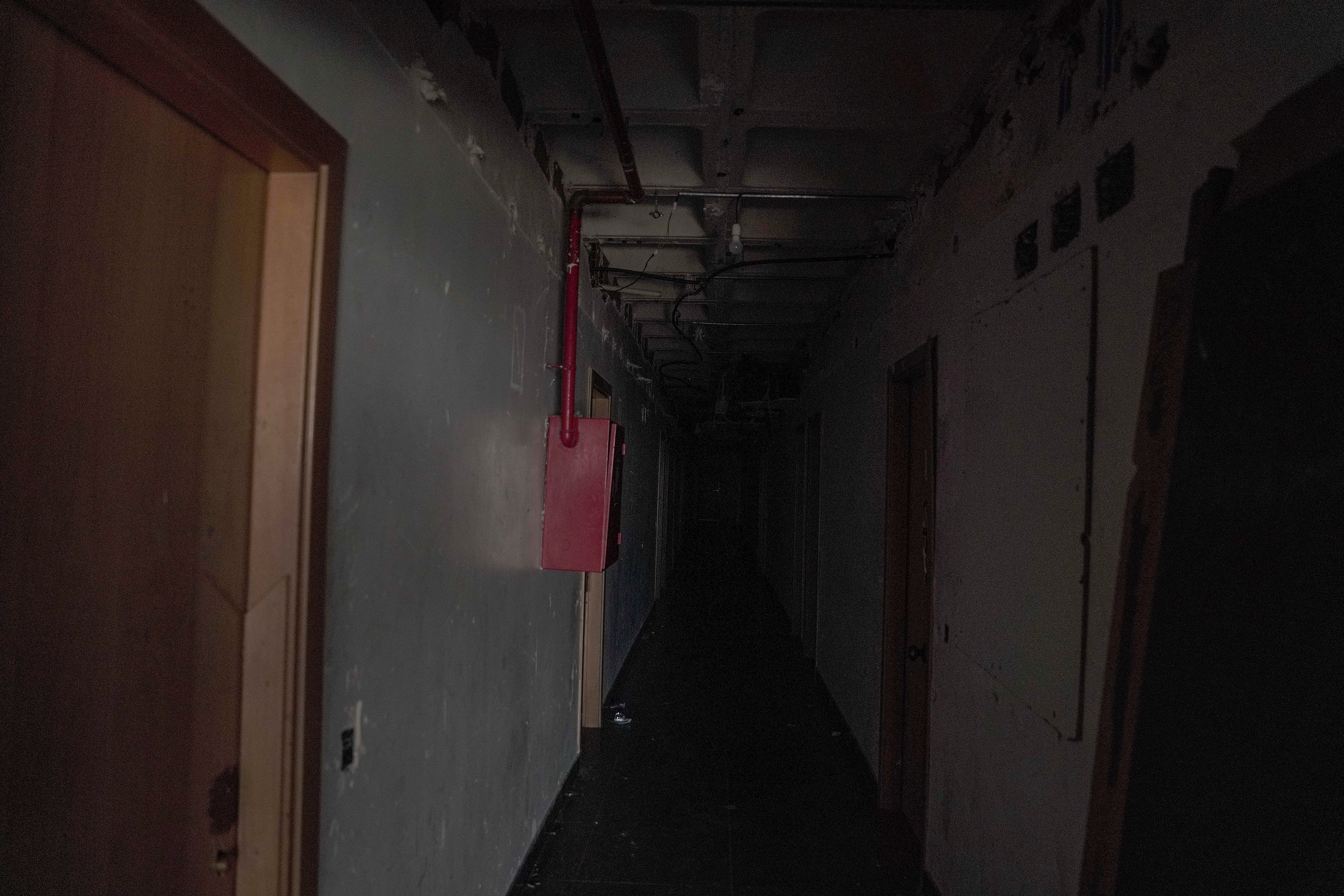 Un pasillo sin luz