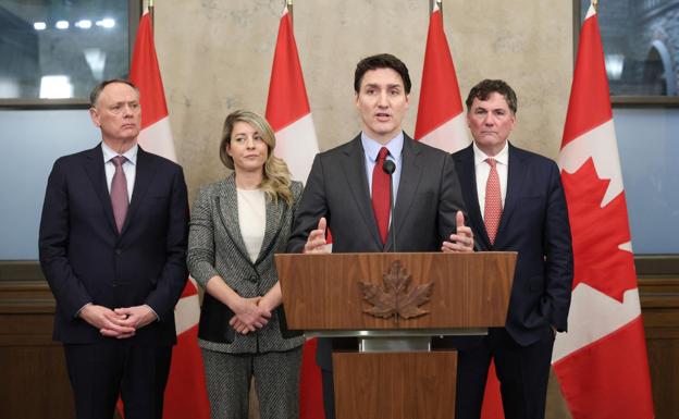 El primer ministro canadiense Justin Trudeau.