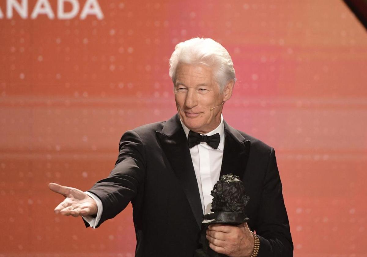 El actor Richard Gere recibe el Goya Internacional