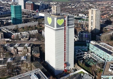 La torre Grenfell de Londres será derribada tras el incendio que causó más de 70 muertes