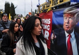 Protesta en Jerusalén para exigir el regreso inmediato de los rehenes retenidos en Gaza.