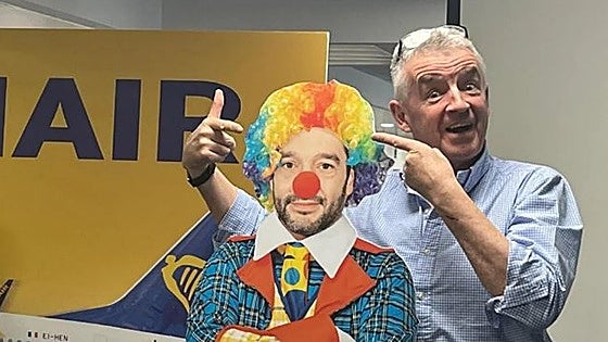 Ryanair tilda de «payaso» a Bustinduy en su nueva campaña de ofertas