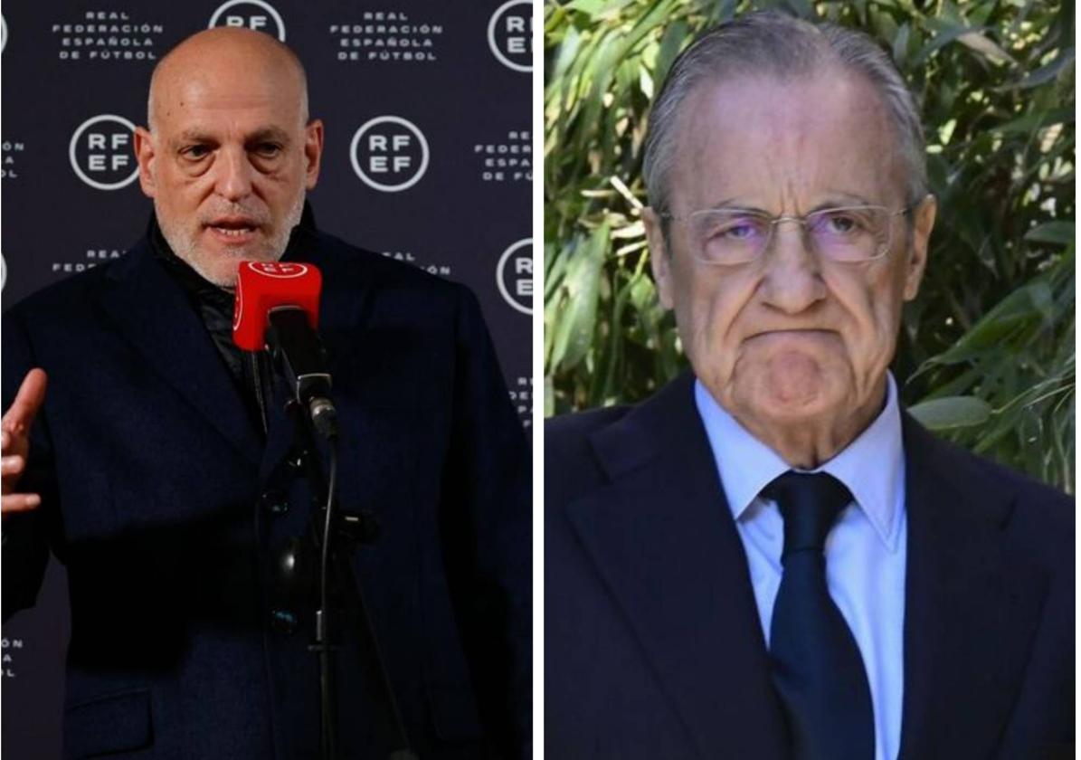 Javier Tebas y Florentino Pérez