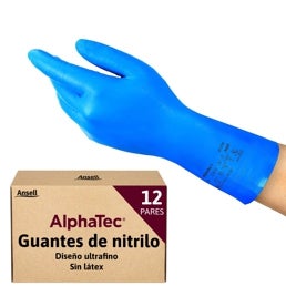 GUANTES DE LIMPIEZA DE NITRILO ANSELL