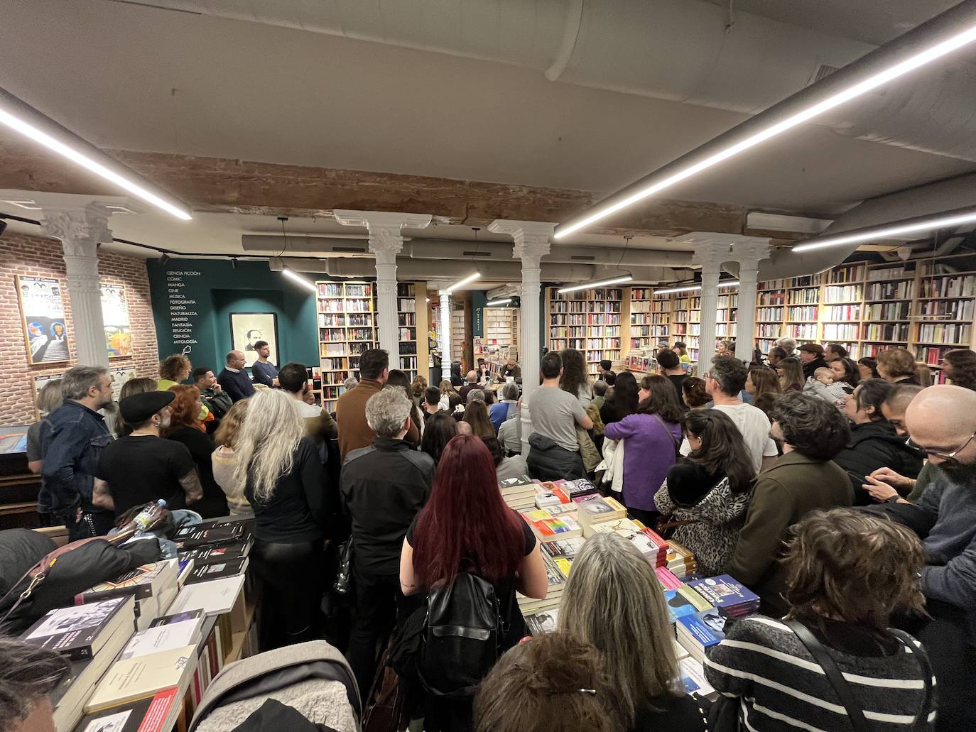 Presentación en la librería Antonio Machado de Madrid