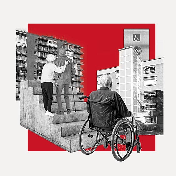 La España atrapada en casa: 1 de cada 3 españoles vive en un edificio sin accesibilidad