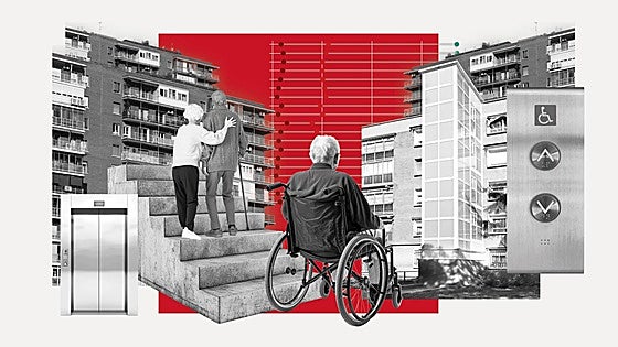 La España atrapada en casa: 1 de cada 3 españoles vive en un edificio sin accesibilidad