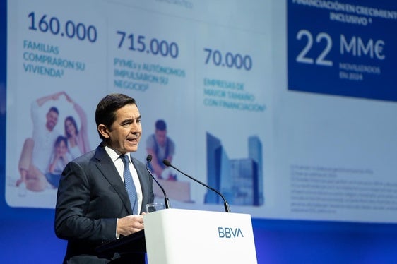 El presidente de BBVA, Carlos Torres Vila.