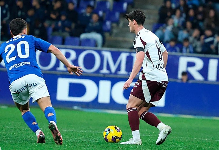 Nacho Vidal mete al Oviedo en el playoff ante el Albacete
