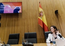 La secretaria general de Podemos, Ione Belarra