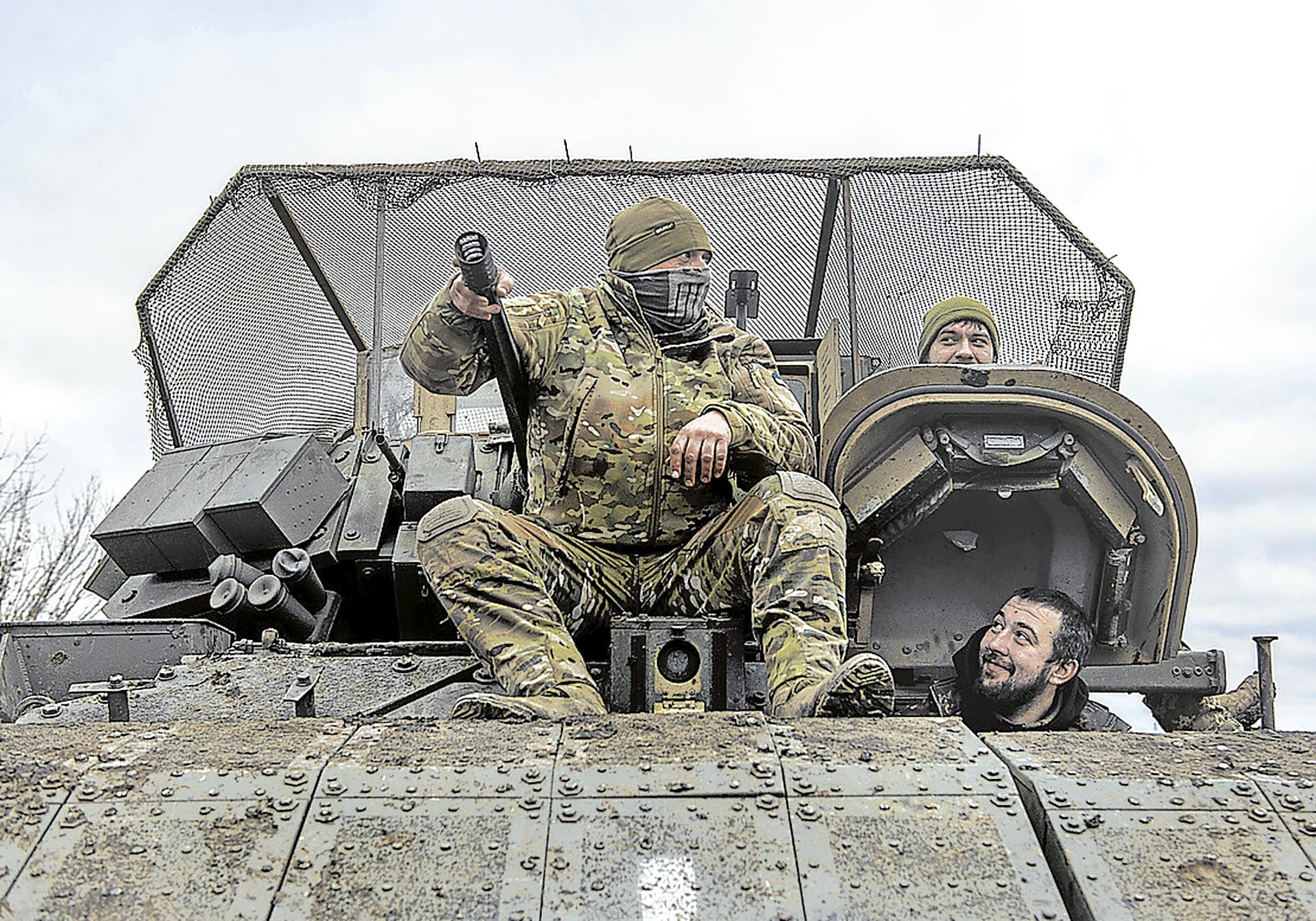 Como hermanos. La camaradería es lo que más resaltan los soldados entre lo positivo de la guerra.