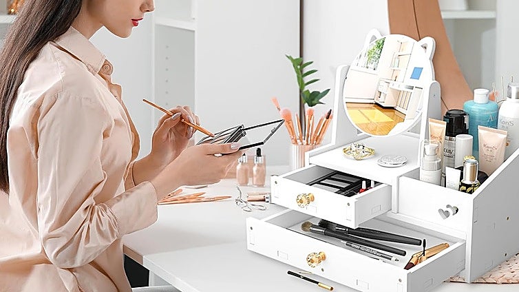 Organizadores de maquillaje para tener tus cosméticos ordenados y a mano