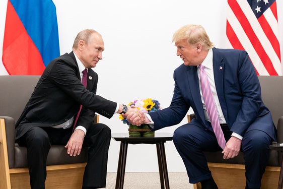 Putin y Trum en una imagen de 2019.