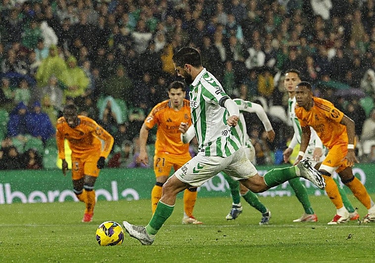 Los goles de la remontada del Betis frente al Real Madrid