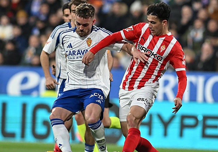 Dubasin rescata un punto para el Sporting en Zaragoza