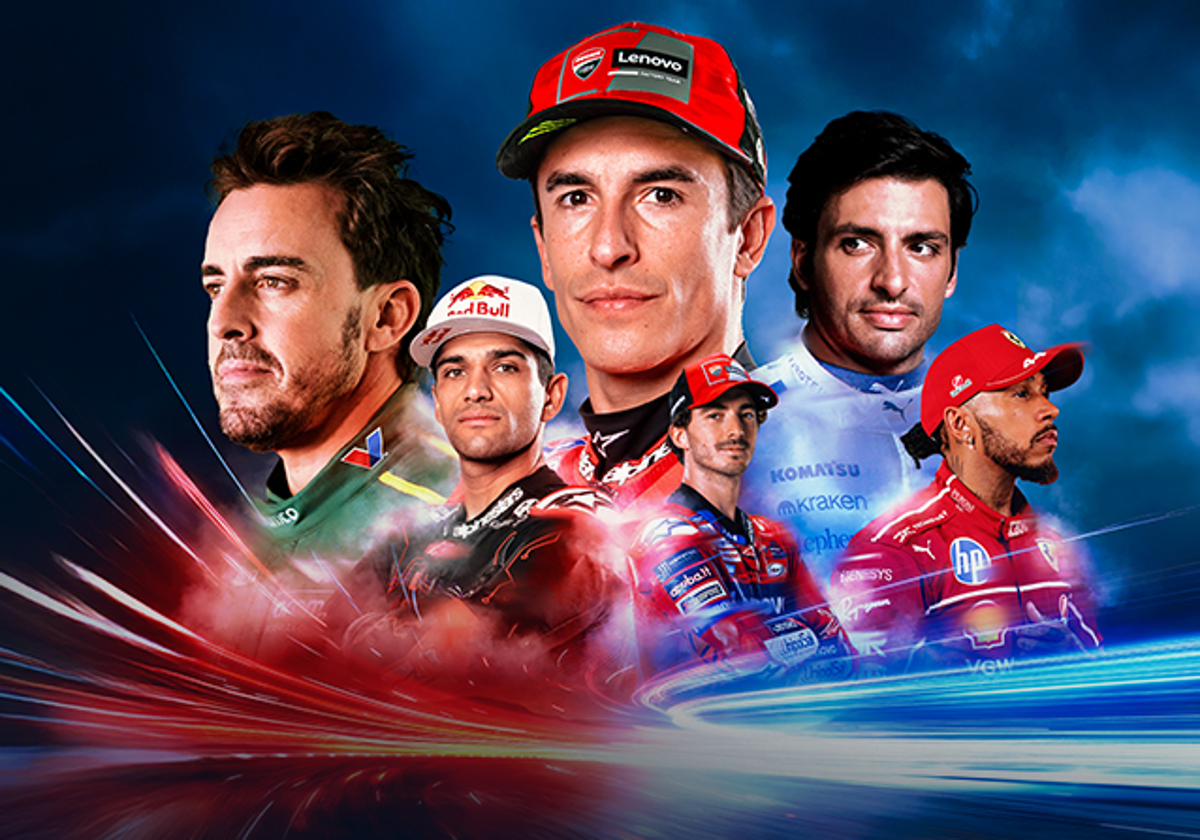 ¡Toda la emoción del motor con DAZN! Disfruta del Mundial de Fórmula 1 y MotoGP desde solo 9,99€/mes