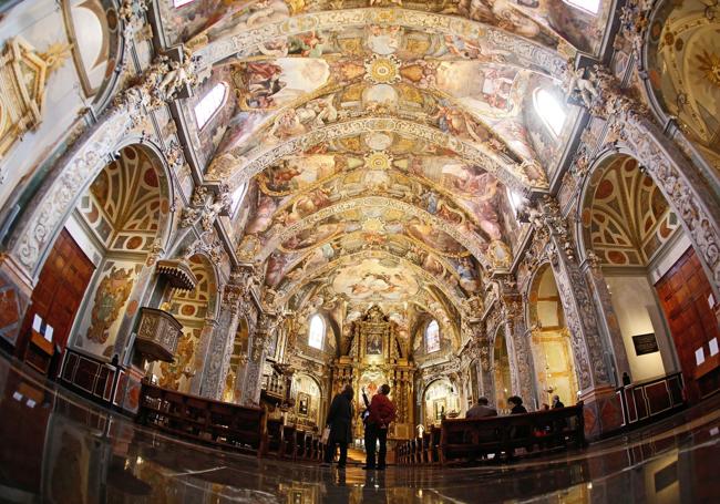 Capilla San Nicolás en Valencia.