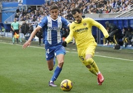 Sufrida victoria del Alavés ante el Villarreal