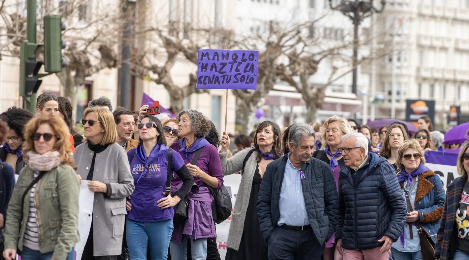 Santander también grita por el 8M