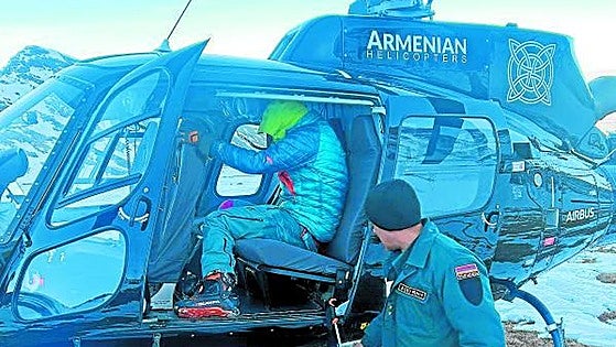 Hallan el cadáver del alpinista español que desapareció tras una avalancha en Armenia