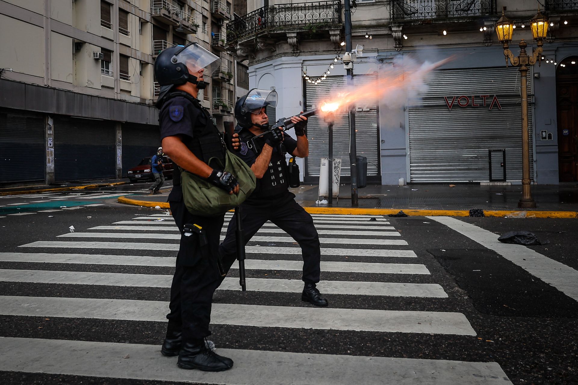 Las imágenes de la protesta en Argentina