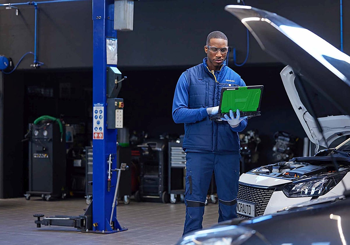 Diagnóstico electrónico de los ADAS de un coche