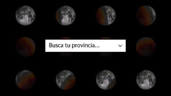 Comprueba dónde puedes ver el eclipse de luna de sangre según dónde vivas