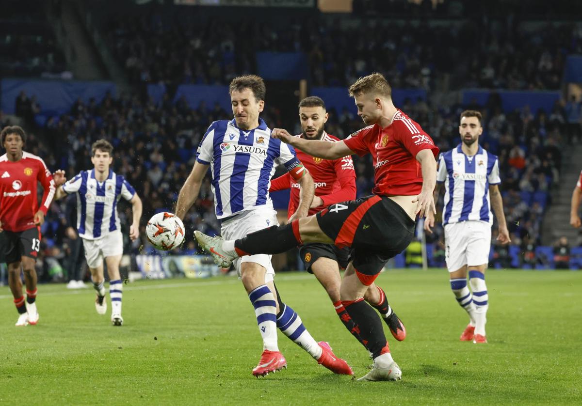 La Real afronta en Old Trafford una noche para soñar