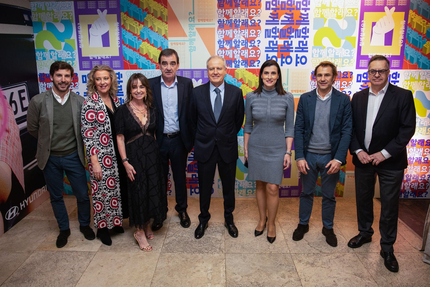 Miguel Fernández, Margarita Rodríguez, Elisa Brustoloni, Nacho Pérez, Eduardo Arasti, Gema Igual, Juan Pedro Díaz e Iñigo Noriega.