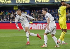 Los goles de la victoria del Real Madrid contra el Villarreal