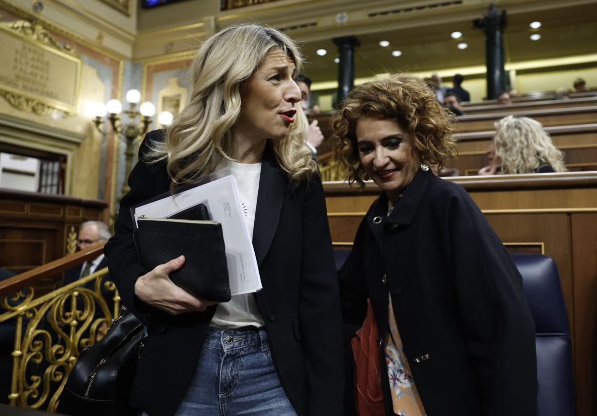 Montero y Díaz prolongan el pulso por la tributación del nuevo salario mínimo