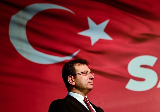 Ekrem Imamoglu, alcalde de Estambul.