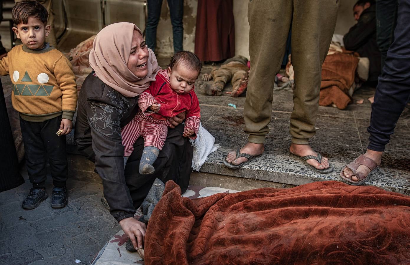 Los niños, los que más sufren en Gaza