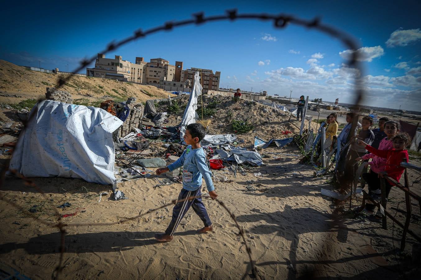 Los niños, los que más sufren en Gaza