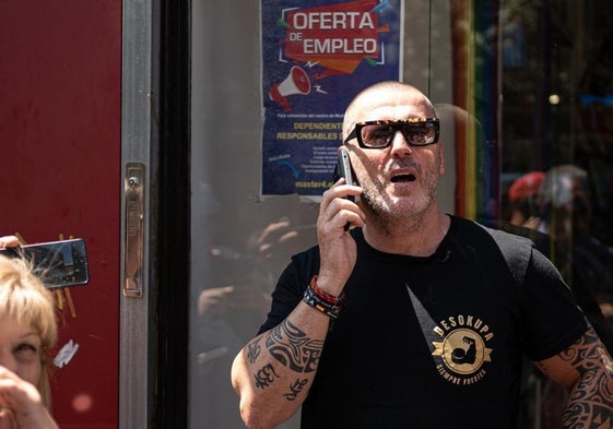 El líder de Desokupa, Daniel Esteve.