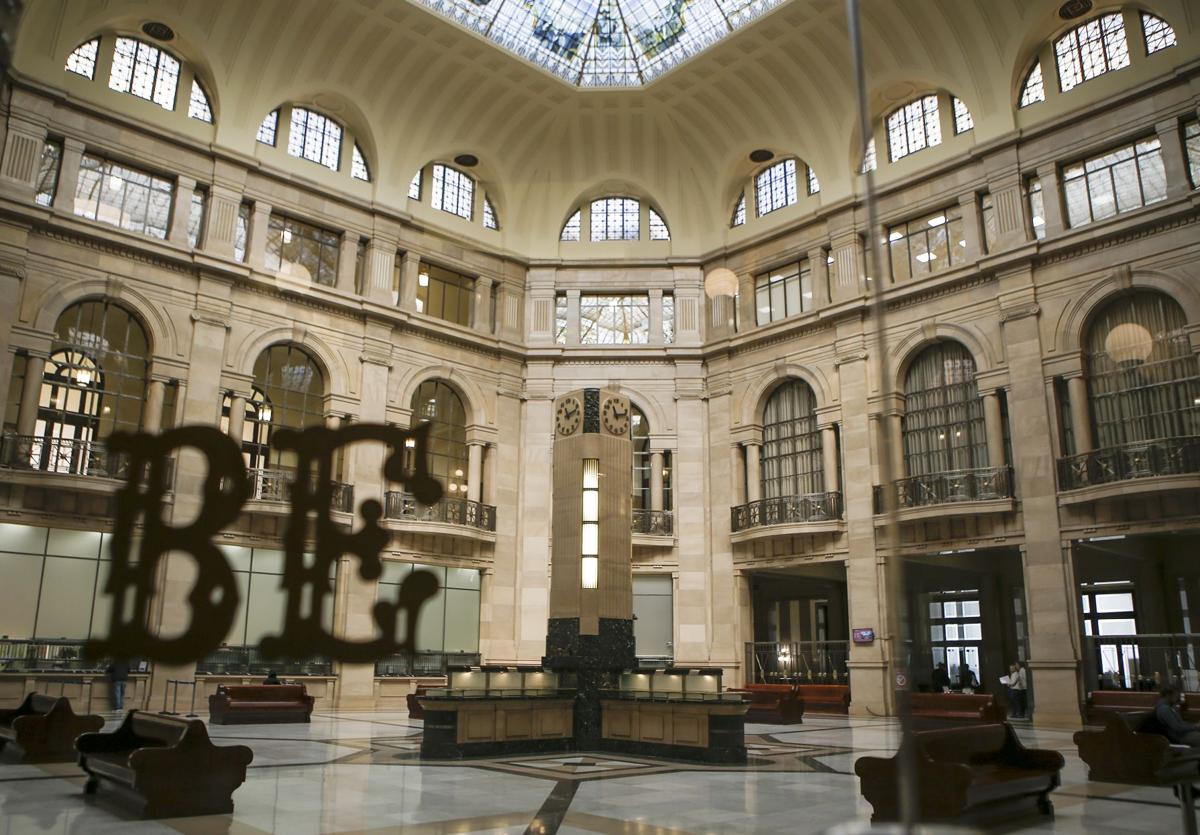 Interior de la sede principal del Banco de España en Madrid.