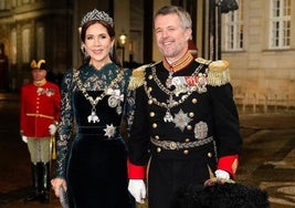 Los reyes Federico y Mary de Dinamarca.