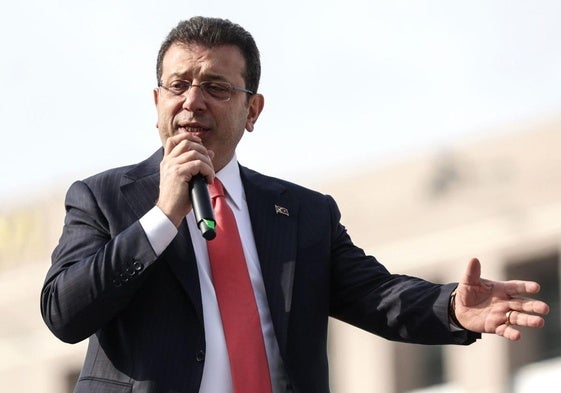 El alcalde de Estambul, Ekrem Imamoglu.