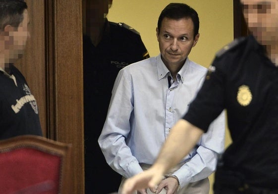 José Bretón durante el juicio.