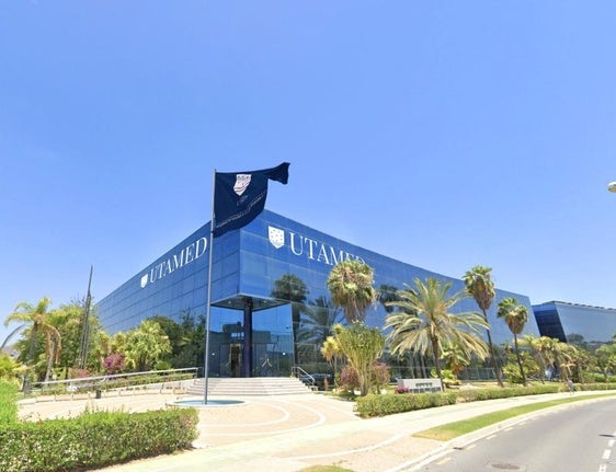 Recreación del edificio de la Utamed en Málaga