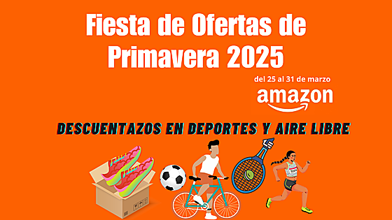 Fiesta de Ofertas de Primavera de Amazon: Estos son los descuentos más esperados en deportes y aire libre