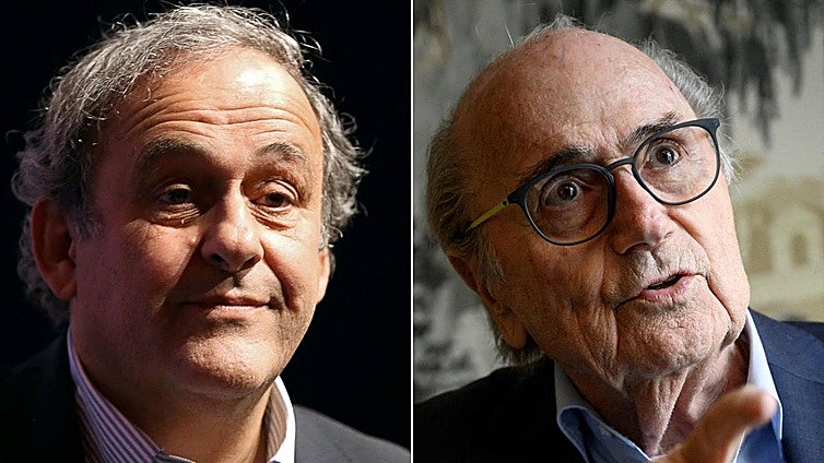 Blatter y Platini, absueltos de fraude fiscal