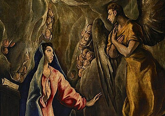 Detalle del cuadro hasta ahora atribuido al Greco.