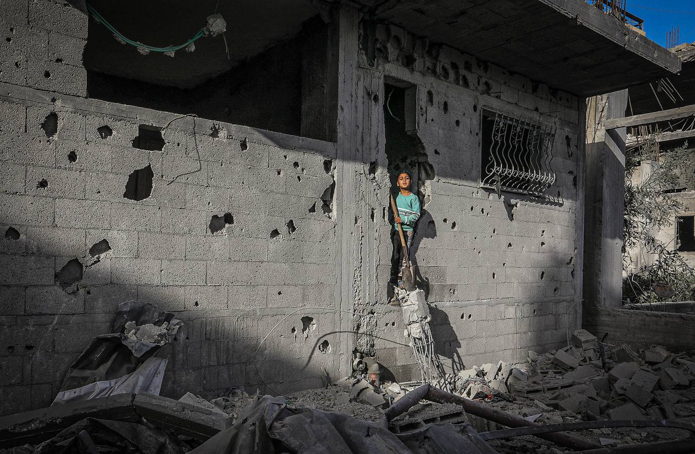 Las imágenes del dolor en Gaza