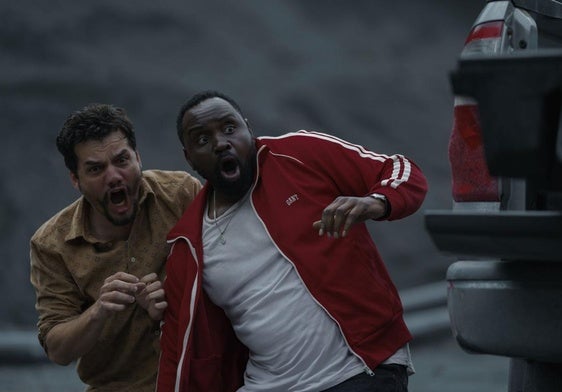 Wagner Moura y Brian Tyree Henry en 'Ladrones de drogas'.
